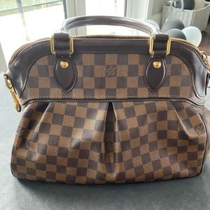 Louis Vuitton Ebene Trevi PM top handle bag